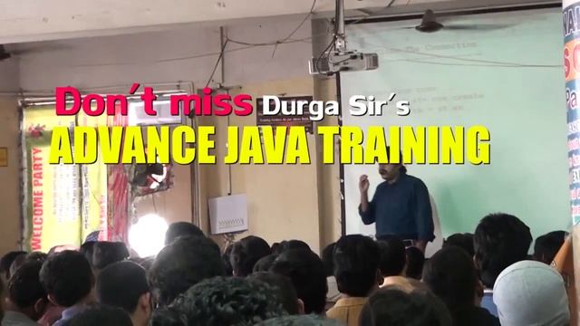 TO GET FULL CONFIDENCE, LEARN ADV.JAVA From DURGA Sir Only смотреть онлайн