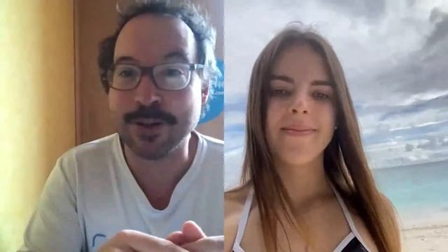 Франузский язык онлайн по скайпу на пляже на райском острове !!! смотреть онлайн