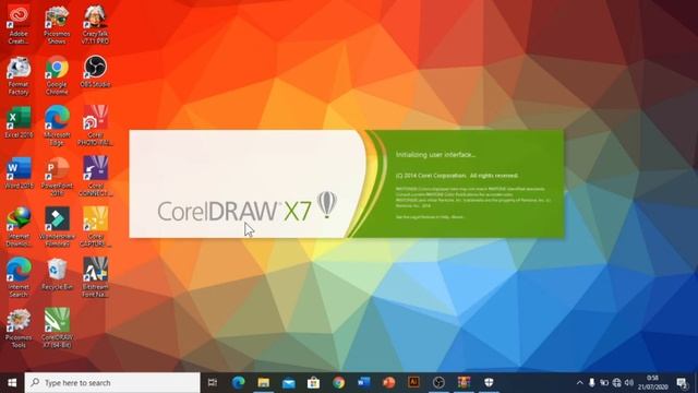 TUTORIAL INSTAL CORELDRAW X7 & CRACK 100% WORK смотреть онлайн