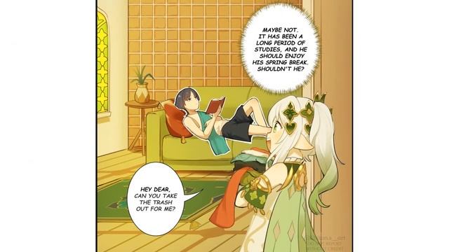 Nahida Teaches Wanderer A Lesson (Genshin Impact Comic Dub) смотреть онлайн