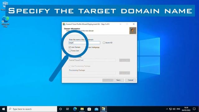 Domain To Domain Profile Migration Demonstration Using User Profile Wizard Professional Edition