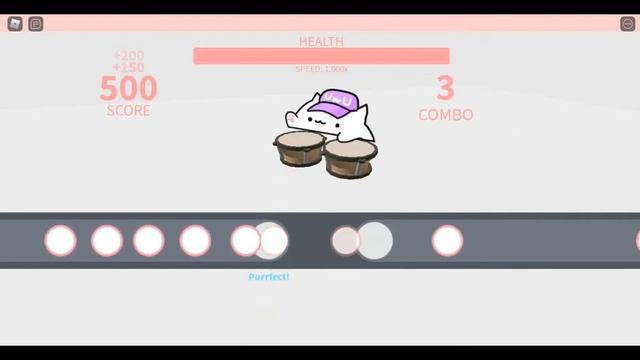 ESTE JUEGO DE RHYTHM EN ROBLOX MEJORARA TUS SKILLS - Bongo Cat! Mania | Roblox Rhythm Game | смотреть онлайн