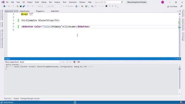 Explorando BlazorStrap - Componentes de Bootstrap con Blazor FACIL смотреть онлайн
