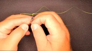 Из очень простого , но очень прочного узла , можно за 5 минут сделать снасть на бычка