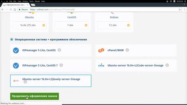 Как купить VPS со сборкой L2jlovely | Unihost.com смотреть онлайн