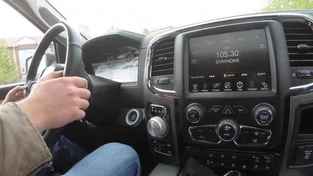 Тест драйв DODGE RAM 1500 5.7 HEMI 2015 | Разгон до 100 км/ч