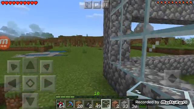Виживание в майнкрафт.Часть 2.Добили алмазь и построили дом◀. Minecraft полное прохождение смотреть онлайн