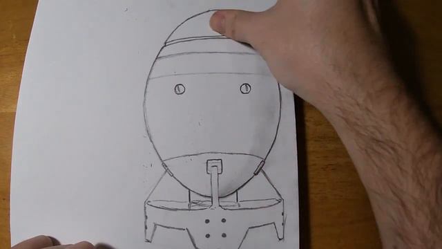 Drawing A Mini Nuke From Fallout - Fallout Fan Art смотреть онлайн