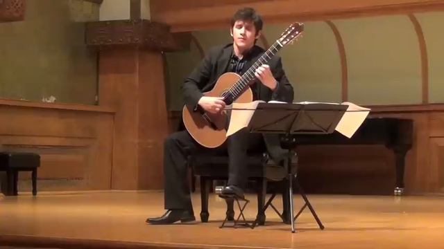 Jordan Mandela Knudson plays Bach BWV 1001 (Part 1/2) смотреть онлайн