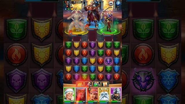 Гардеробная Empires & Puzzles, прохождение финальных боссов. смотреть онлайн