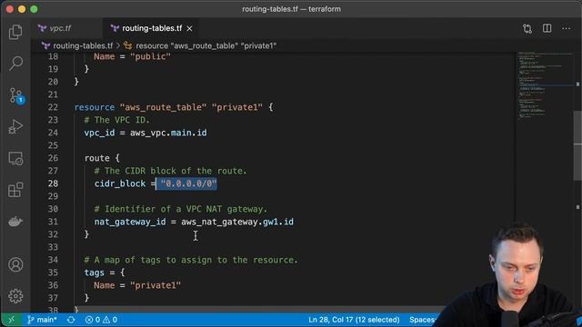 AWS Routing Table Explained (Terraform | AWS Route Table | AWS Route Table Association) Ep 5 смотреть онлайн