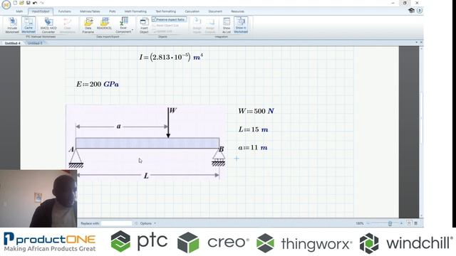 Beam loading calculation using Mathcad смотреть онлайн