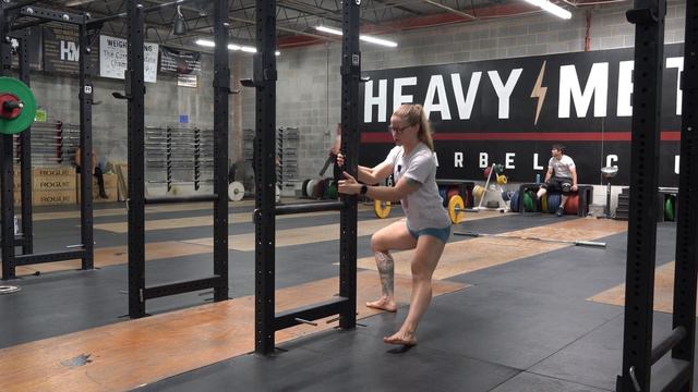 Supported Cossack Squat w/3 sec hold смотреть онлайн