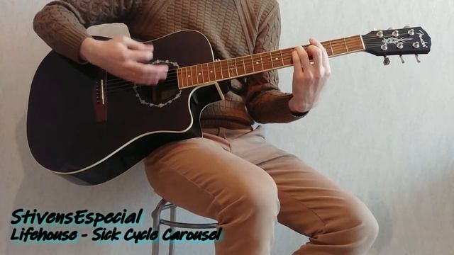 Lifehouse - Sick Cycle Carousel (acoustic cover) смотреть онлайн