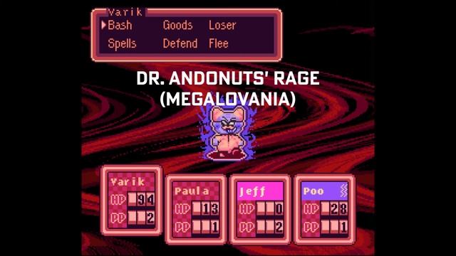 EarthBound: Halloween Hack - Dr. Andonuts' Rage/Megalovania (Restored) смотреть онлайн