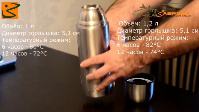 АРКТИКА Термос современный серия 105 Tochka-zabrosa.ru