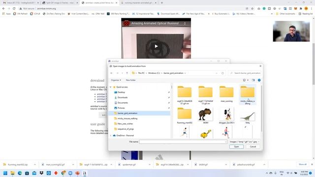 Create Barrier grid Animation in Powerpoint - Scanimation - Optical illusion - by learn with tridib смотреть онлайн
