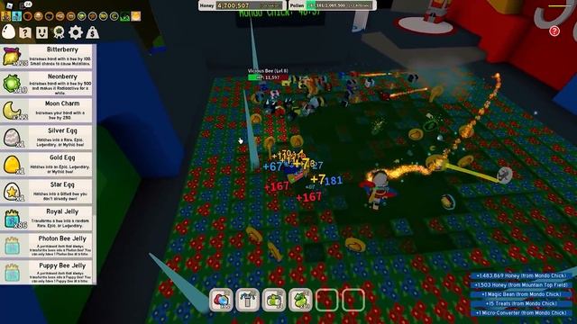 Бомжик месяц делал этот КВЕСТ в Bee Swarm Simulator смотреть онлайн