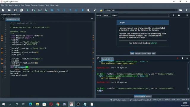 English word Spell Check , correction and suggestions using Python Language смотреть онлайн