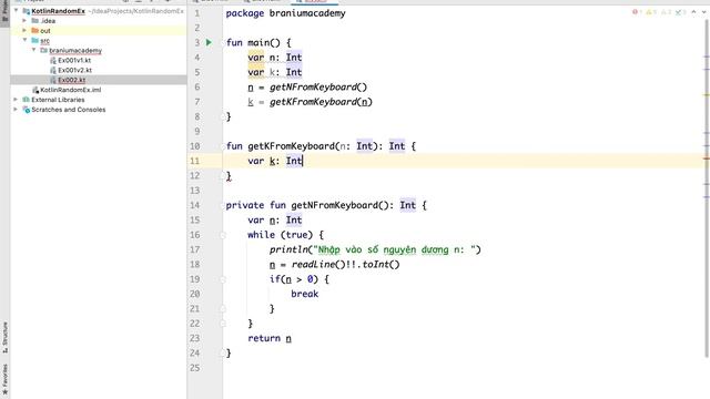 Kotlin 003 - Tìm giá trị lớn nhất nhỏ hơn n chia hết cho k смотреть онлайн