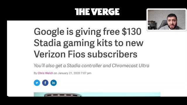 Free Google Stadia gaming service, controller & Chromecast Ultra included! смотреть онлайн