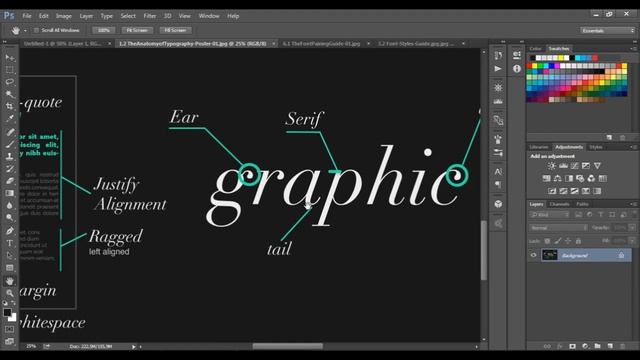 Level Beginner photoshop : Typographie смотреть онлайн