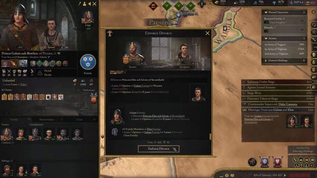 Fallen Eagle CK3 - 46 - Numidian Nights смотреть онлайн