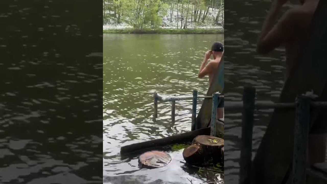 #зож #закаливание #купаниезимой #моржевание #весна смотреть онлайн