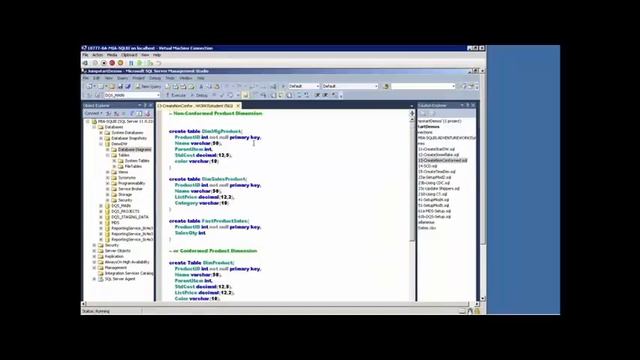 MSSQL Data Warehouse Design and Implement Dimensions and Fact Tables 59 смотреть онлайн