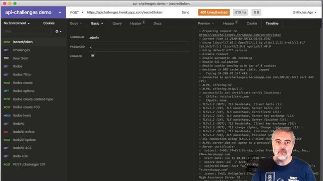 API Testing Challenges 30 - How To - basic authentication passed 201 смотреть онлайн