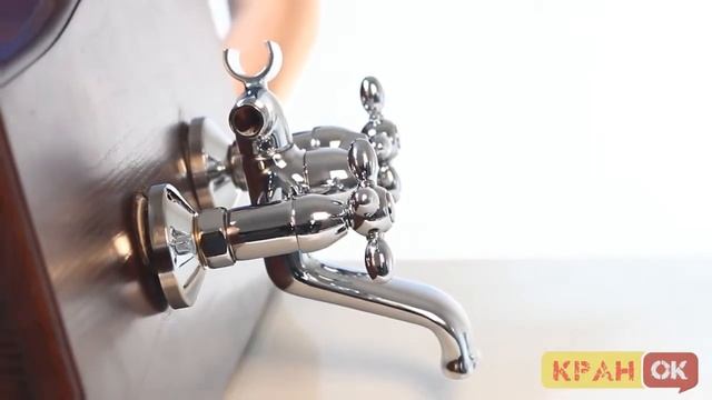 Смеситель для ванны Rubineta Toscana M10S06 смотреть онлайн