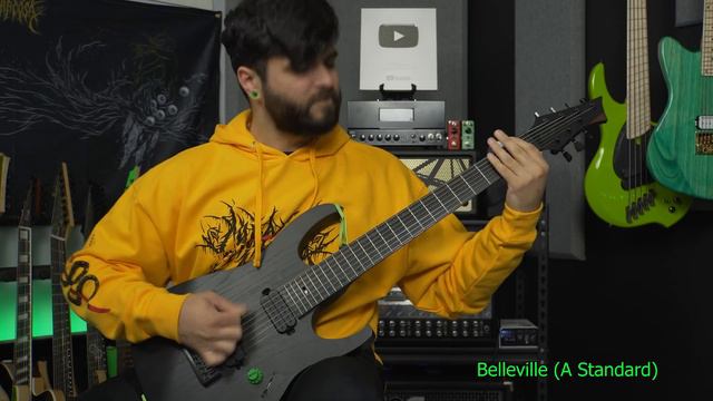 KNOCKED LOOSE Heaviest Guitar Riffs (7 String Guitar)