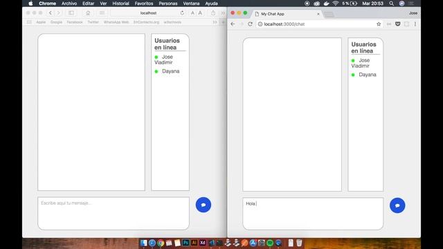 Aplicación de Chat con NodeJS y SocketIO - Presentación смотреть онлайн