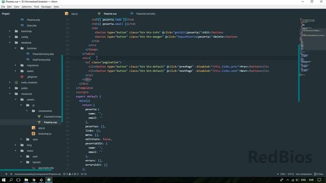 Live Code : Basic CRUD with Laravel 5.5 & Vue Js (Part 2a: Server-Side Paging and Searching) смотреть онлайн