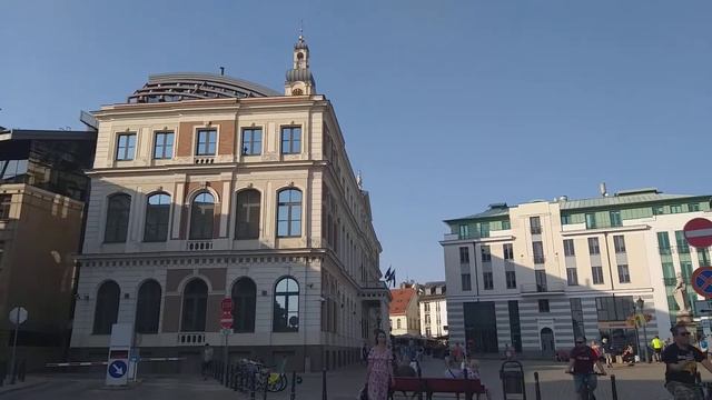 Riga.Ратушная площадь. смотреть онлайн
