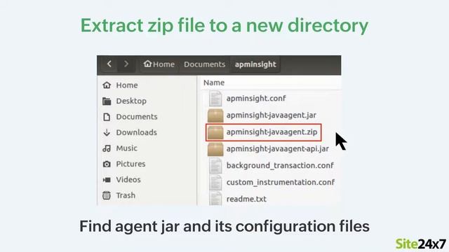 How to install a Site24x7 APM Insight Java agent in a Spring Boot application смотреть онлайн