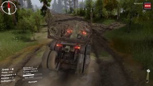 SpinTires - Прохождение карты "Побережье" #SpinTires