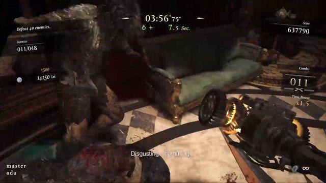 Mercenaries SSS Heisenberg Resident Evil Village Winters' Expansion - Castle 2 смотреть онлайн