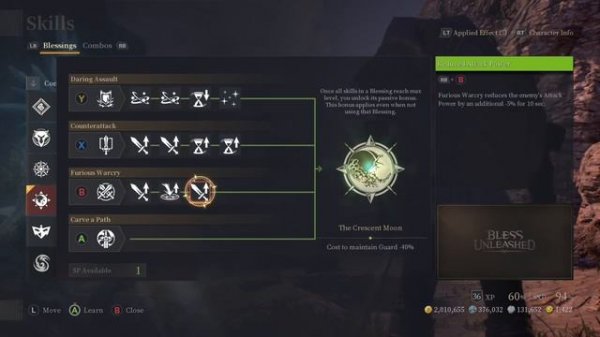 Best Blessing for Crusader Bless Unleashed