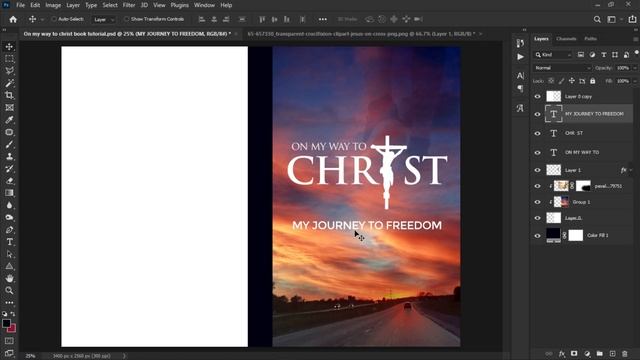 How To Design A Book Cover In Photoshop  - Photoshop Tutorial