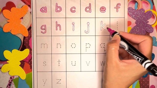 Tracing abc|dotted abc|kindergarten|forkidsabc|learn abc|learning|small alphabets|abc|tracing a to смотреть онлайн