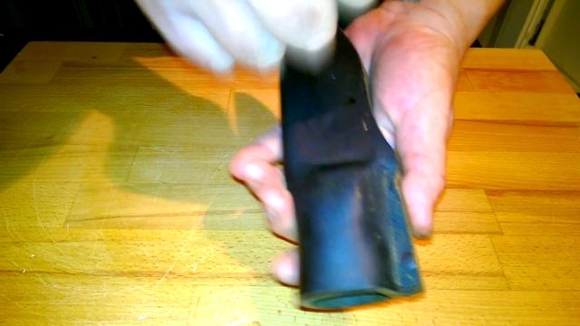 Ножны из натуральной кожи своими руками. Custom handcrafted leather scabbard смотреть онлайн