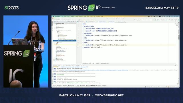 Develop and test your AWS-powered Spring Boot application locally by Anca Ghenade @ Spring I/O 2023 смотреть онлайн