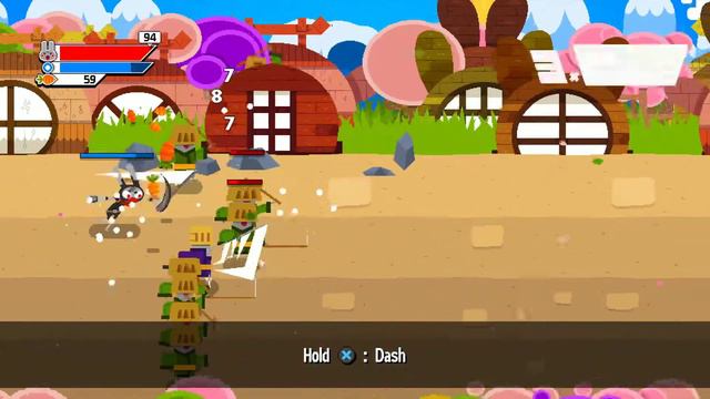 [Ninjin: Clash of Carrots - Demo] [PS4 PRO] [Первый запуск] смотреть онлайн