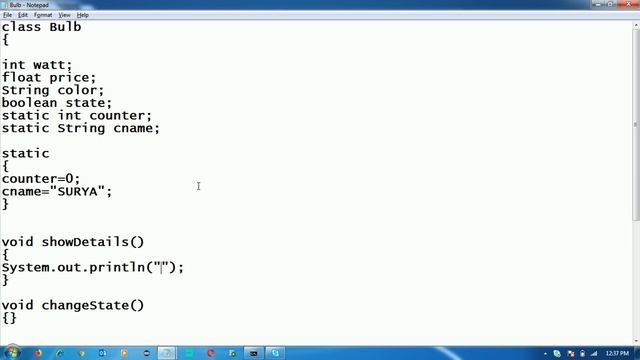 Assignment On Oops | Constructor,Static,Init,Non Static | Static Block | Java In Hindi/URDU-61 смотреть онлайн