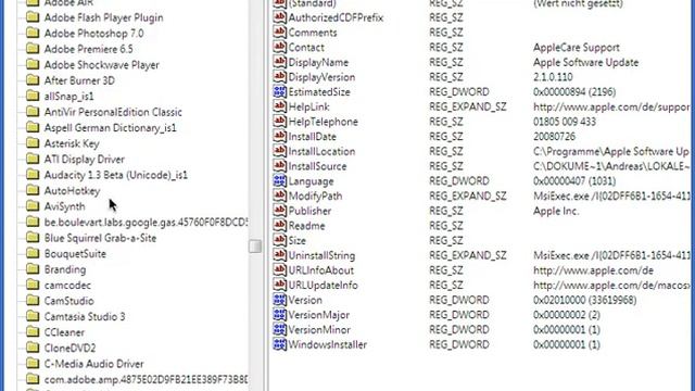 Programme aus Uninstall-Liste entfernen смотреть онлайн