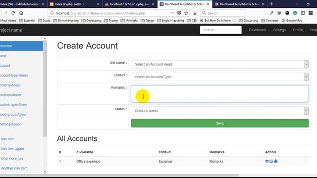 Step by step Basic PHP (Complete Project) Class 7 (Part 1) | Interface (View) Entry form creation смотреть онлайн