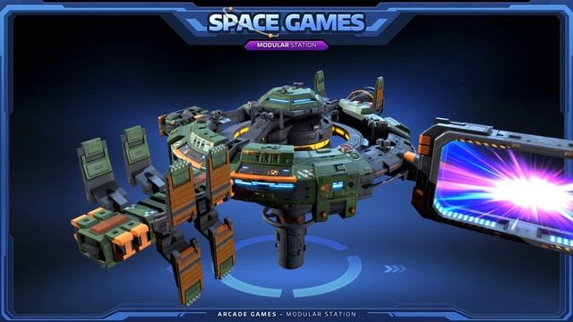 RTS - Space Games / Modular Station смотреть онлайн