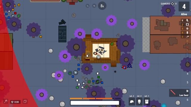 ONLY LASR SWRD CHALLENGE IN THE NEW MODE (14 kills + win) | SURVIV.IO смотреть онлайн