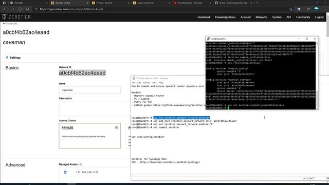 How to remote access Openwrt router over the internet using Zerotier | 2021 смотреть онлайн